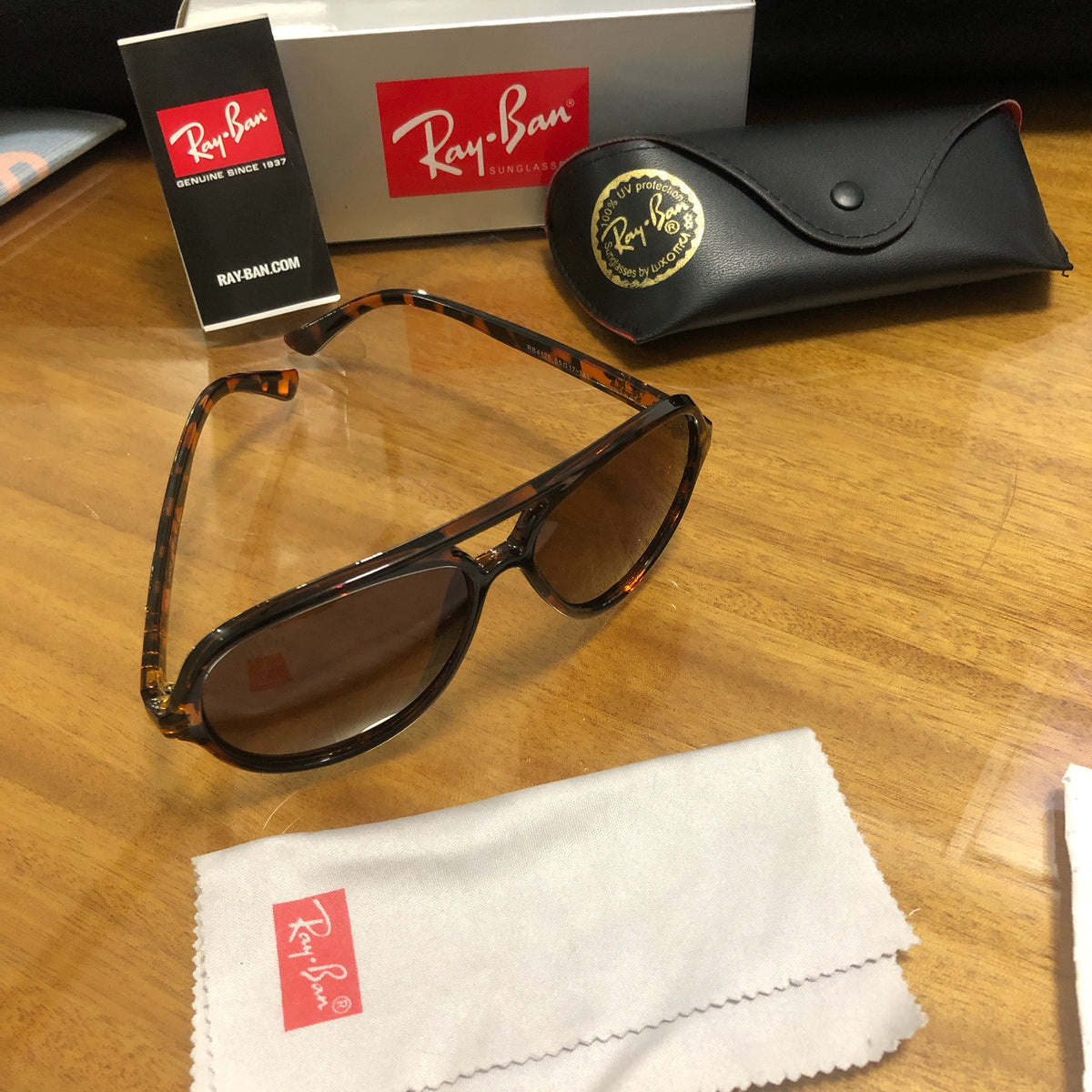 Sunglasse Unisex polarized Ray- Cats 5000 RB4125 Aviator