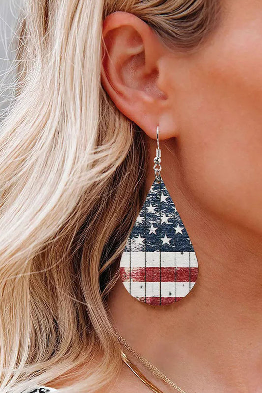 American flag Earrings