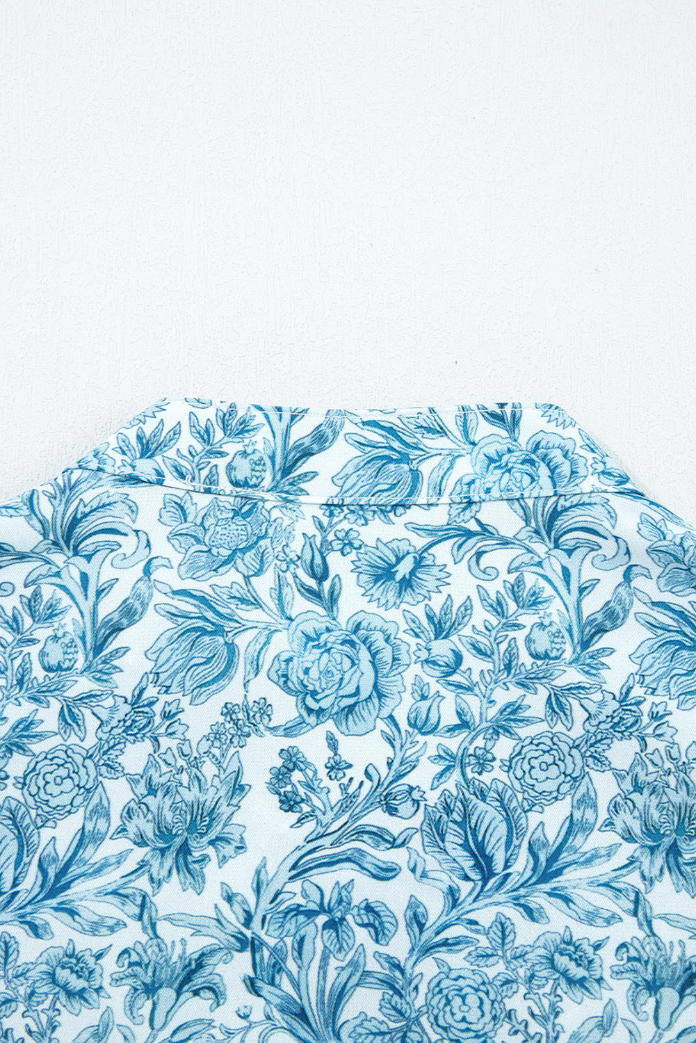 All Over Floral Puff Sleeve Shirt