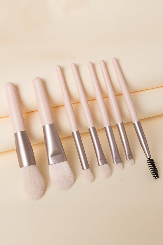 8pcs Soft Fluffy Mini Makeup Brush Set with Bag