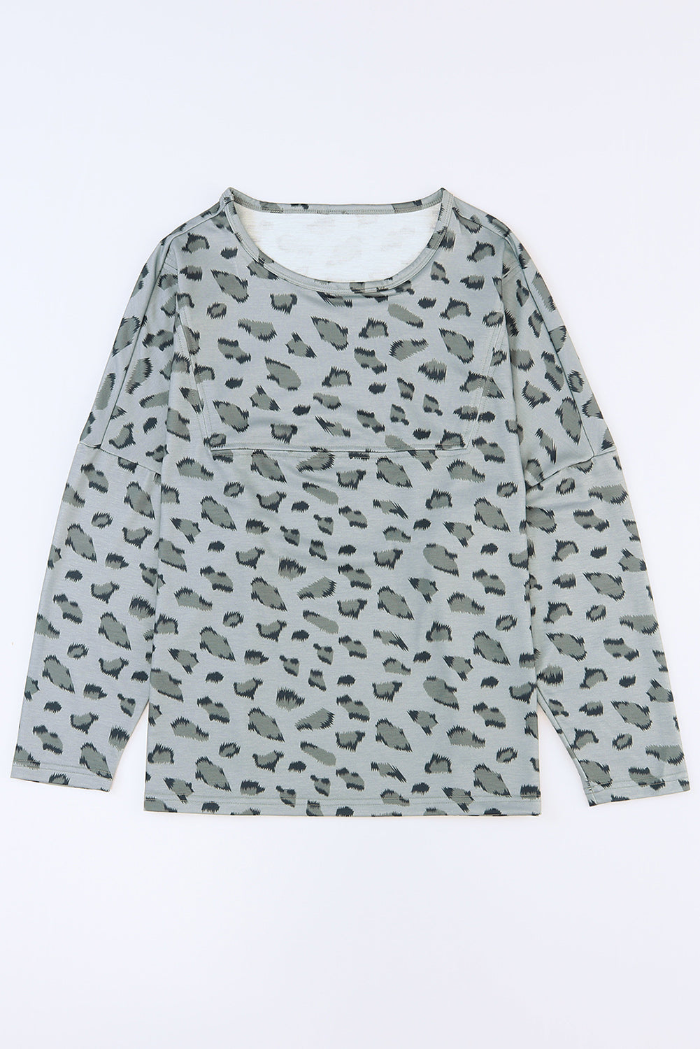 Animal Loose Long Sleeve Top