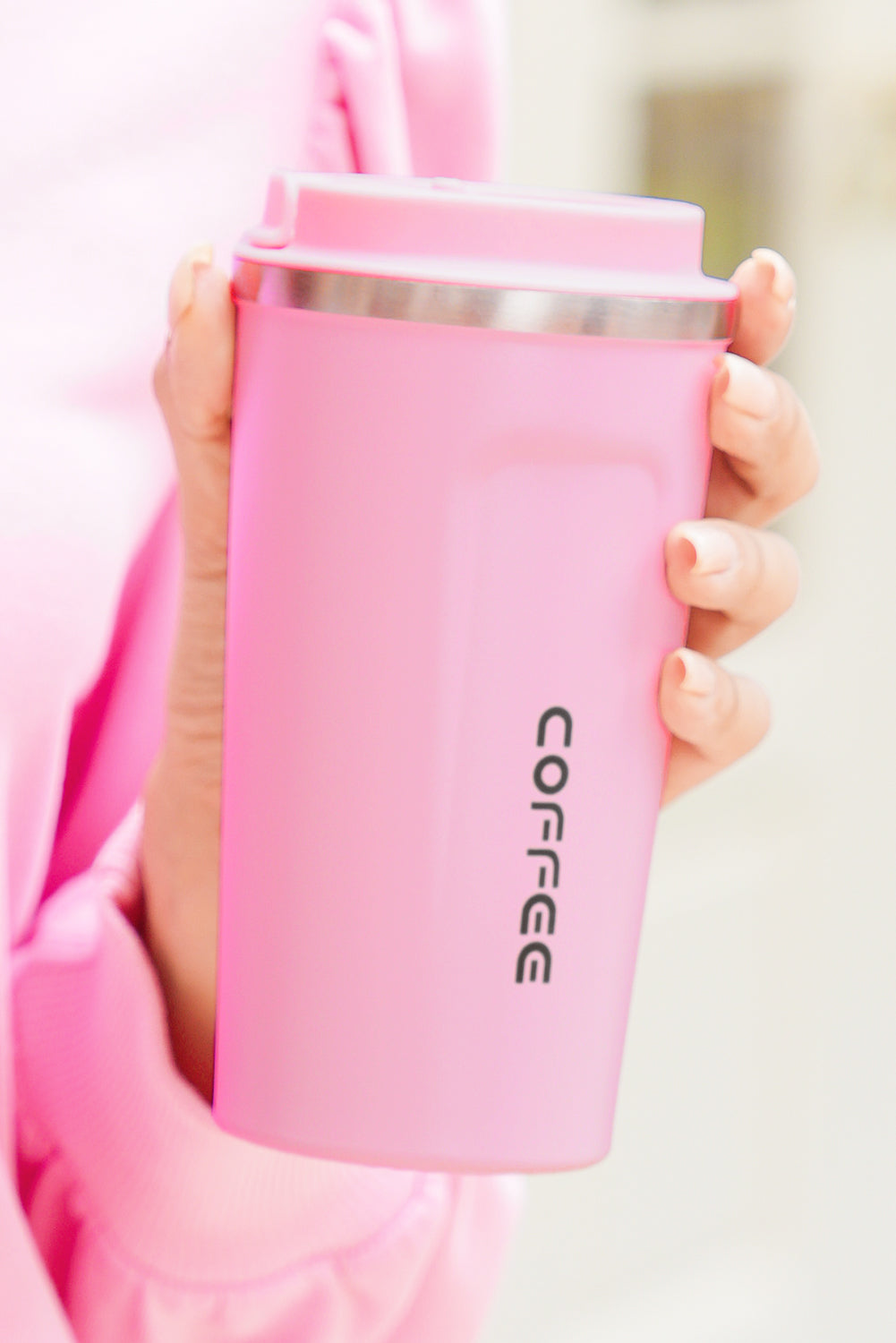 510ml Stainless Steel Insulated Reusable Travel Coffee Cup