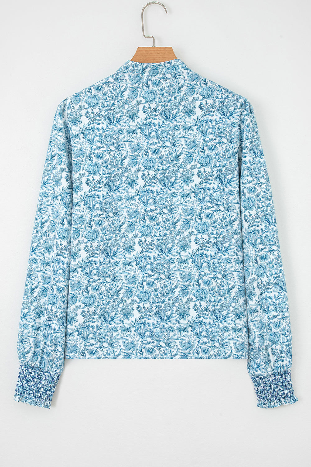 All Over Floral Puff Sleeve Shirt