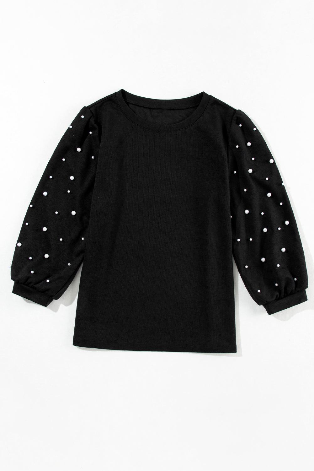 3/4 Sleeve Crew Neck T Shirt