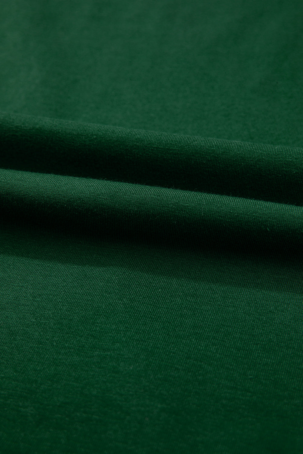 Asymmetric Seam Detail Solid Color Long Sleeve Top