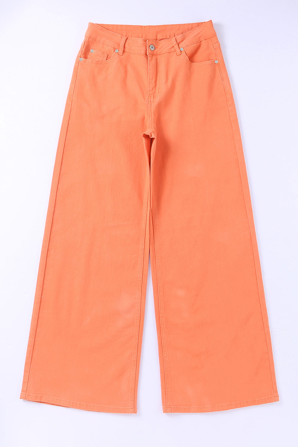 Acid Wash High Waist Wide Leg Jeans