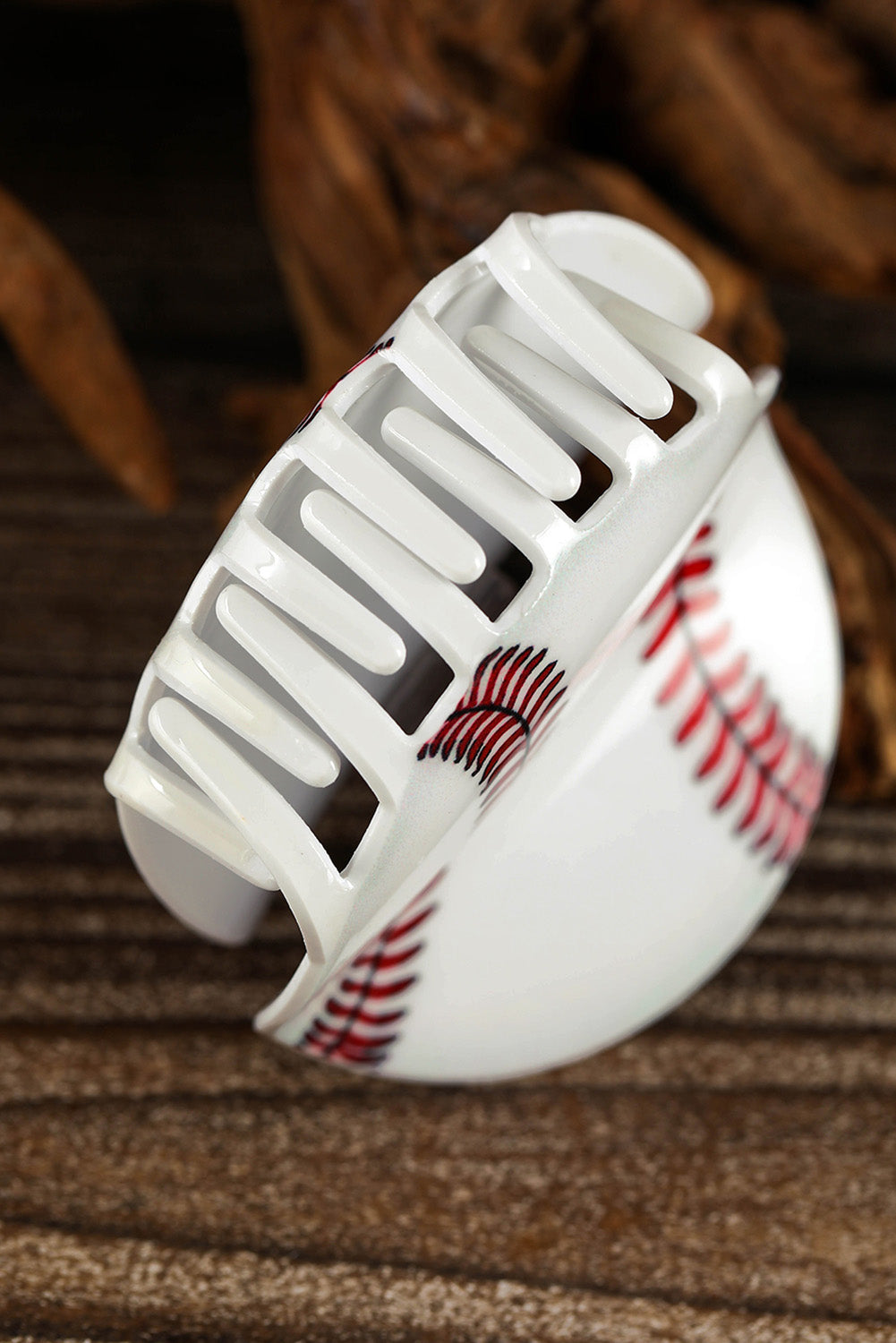 Ball Pattern Acrylic Large Hair Claw Clip