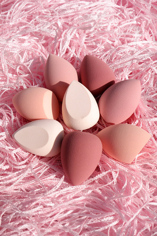 4pcs Water Drop Shape Makeup Sponge
