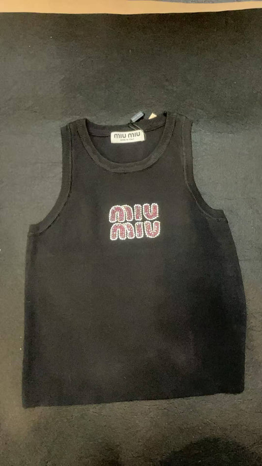 Fashion tank top miu miu and T-shirts new